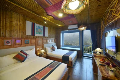 산 전망 패밀리룸 — Sapa Nature View Hotel
